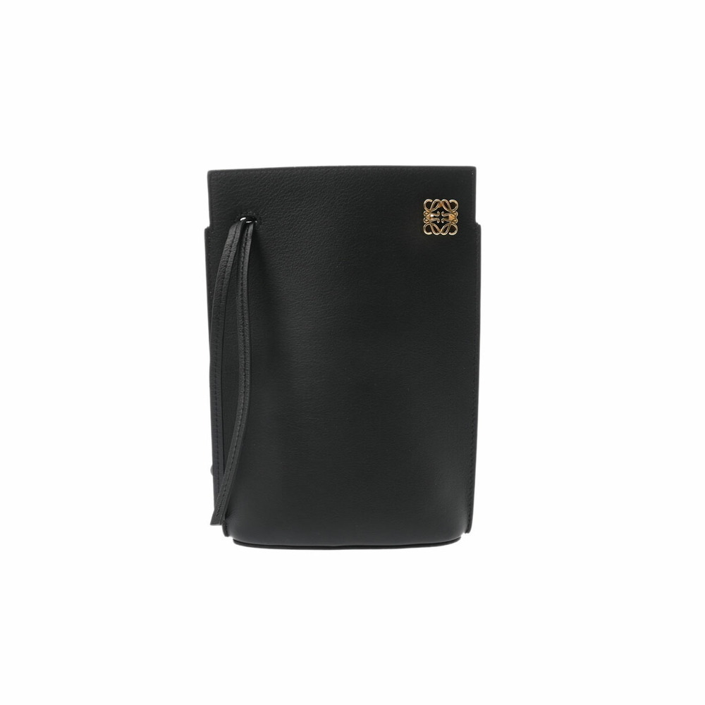 Loewe Dice Black Calfskin Shoulder Bag